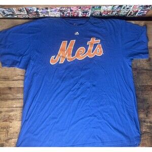 Majestic - New York Mets - Matt Harvey - #33 - Player Jersey T Shirt - 2XL